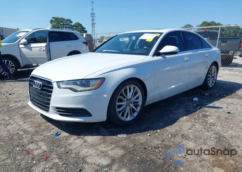 2012 Audi A6 2.0T Premium from USA, damaged, VIN WAUDFAFC1CN138318